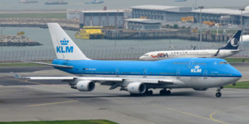 Deze Boeing 747-400 combi van KLM gaat met pensioen (Bron: Wikimedia Commons)