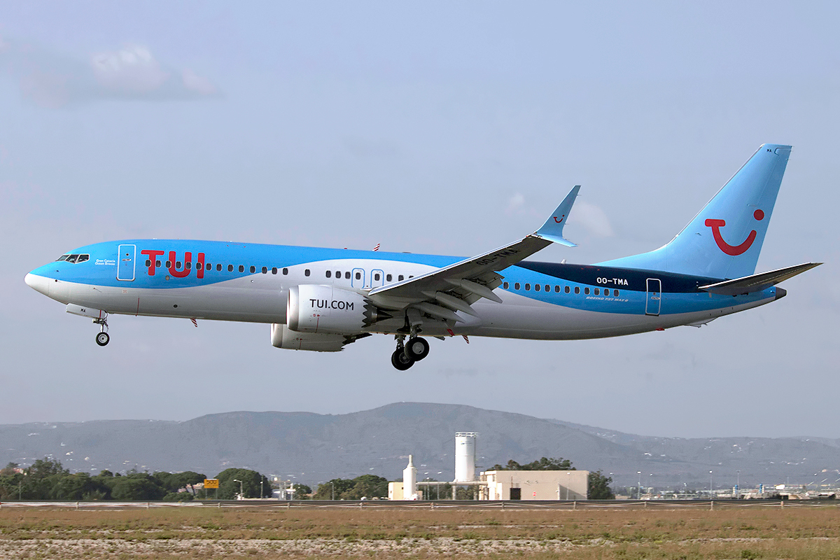 Boeing 737 MAX 9 van TUI (Bron: TUI)