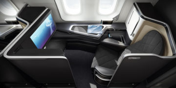 British Airways First Class aan boord van de Boeing 787 Dreamliner (Bron: British Airways)