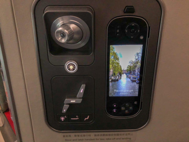 Cathay Pacific Business Class A350-1000 Hong Kong Amsterdam