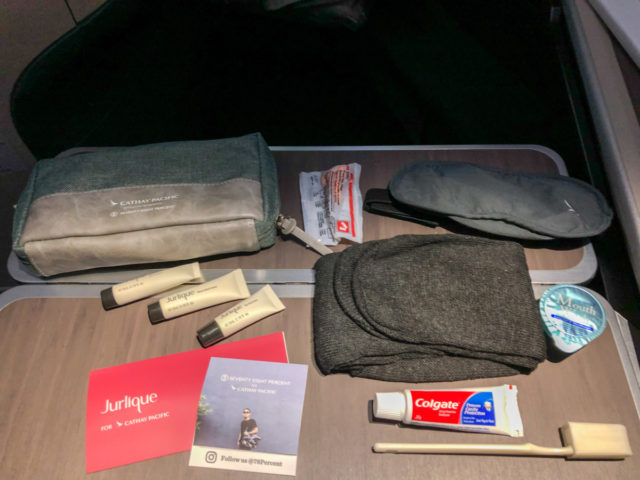 Cathay Pacific Business Class A350-1000 Hong Kong Amsterdam