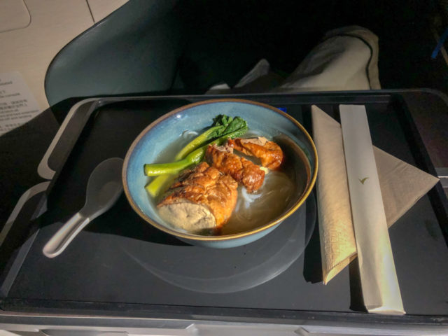 Cathay Pacific Business Class A350-1000 Hong Kong Amsterdam