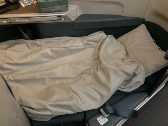 Cathay Pacific Business Class A350-1000 Hong Kong Amsterdam