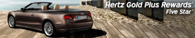 Het Hertz Five Star lidmaatschap behaal je met minimaal twaalf keer autohuur (Bron: Hertz)