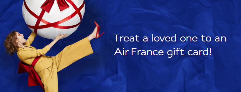 Air France gift card