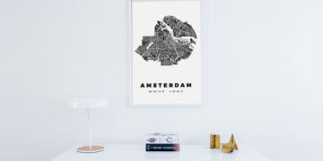 Introductie: Citography – Een bijzonder poster van je favoriete stad aan de muur