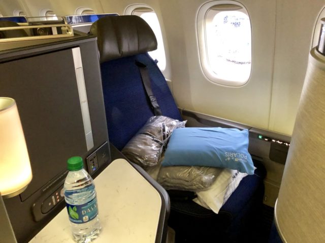 united airlines, polaris, business class