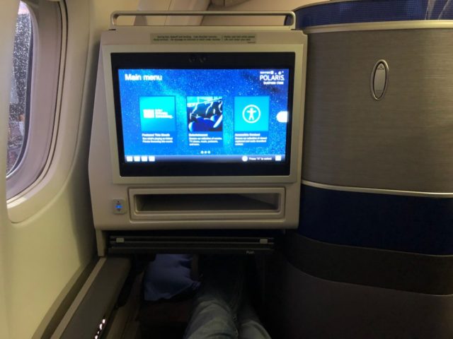 united, polaris, business class