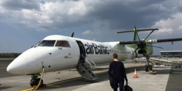 Review: Business Class airBaltic Bombardier Dash 8 Q400 Riga-Vilnius