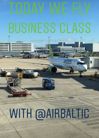 Review: Business Class AirBaltic Airbus A220-300 (CS300) Parijs-Riga