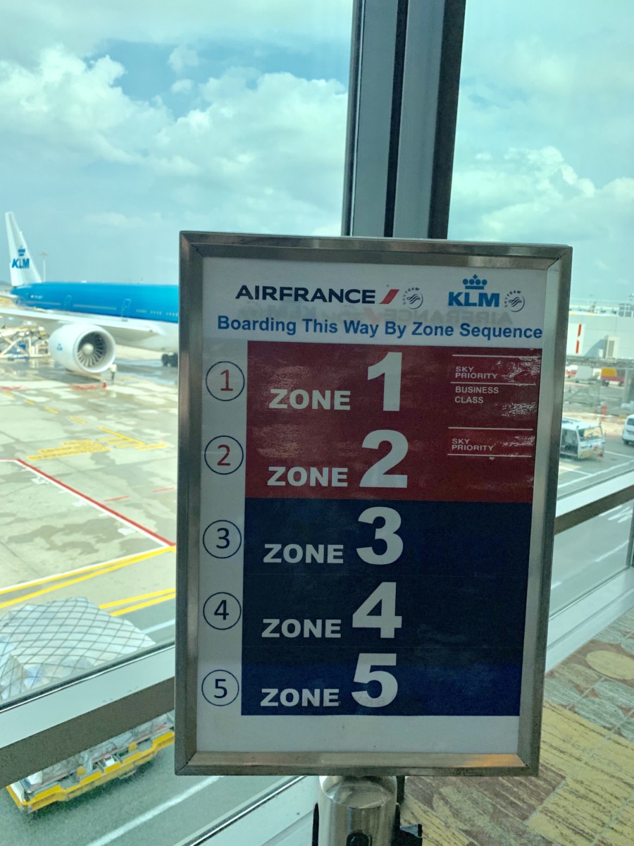 Air FranceKLM breidt zone boarding verder uit InsideFlyer NL