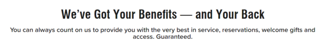 Marriott Bonvoy Benefits