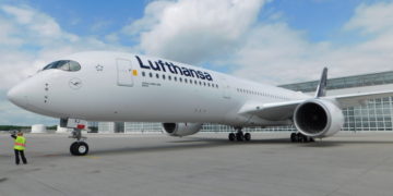 De Airbus A350-900 van Lufthansa (Foto: Lufthansa)