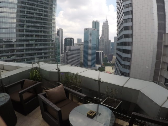 terras, executive lounge, doubletree by hilton, Kuala Lumpur