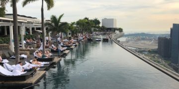 infinity pool, Singapore, marina bay sands