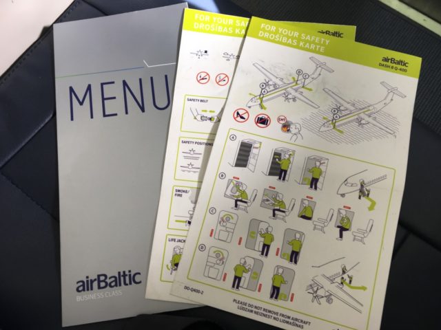 Review: Business Class airBaltic Bombardier Dash 8 Q400 Riga-Vilnius