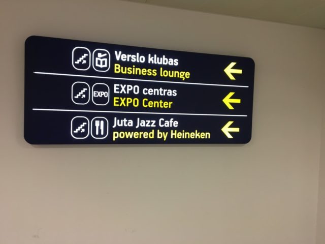 Review: Narbutas Verslo Klubas – Business Lounge Vilnius Airport