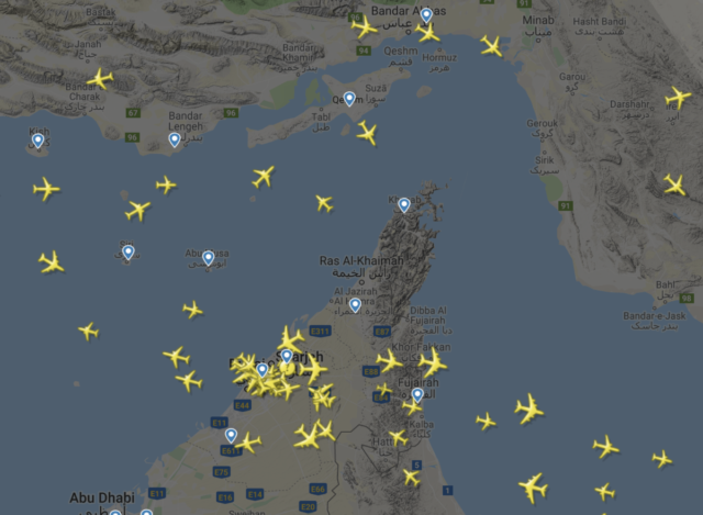 Luchtruim Iran gemeden door KLM en andere airlines