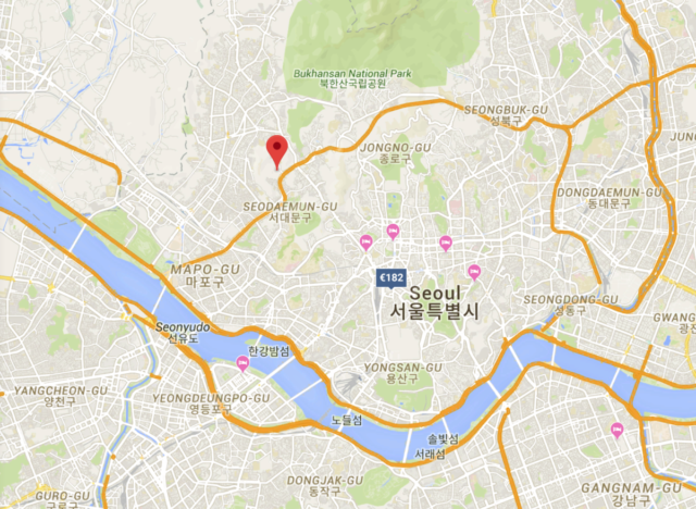 locatie, hilton, seoul