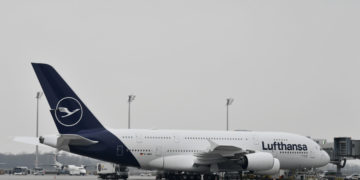 Deel Airbus A380 Lufthansa verplaatst vanaf 2020