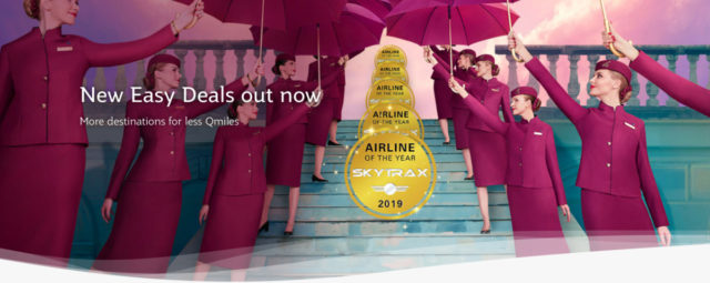 Qatar Airways viert Skytrax Award met intressante Easy Deals