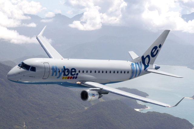 Flybe Embraer E175 (Bron: Flybe)