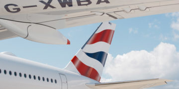 British Airways’ eerste A350 geland op Londen Heathrow