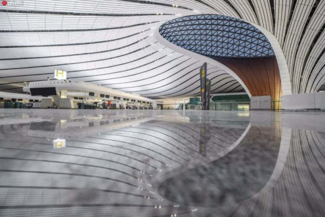 Nieuw vliegveld Beijing Daxing bijna gereed voor oplevering