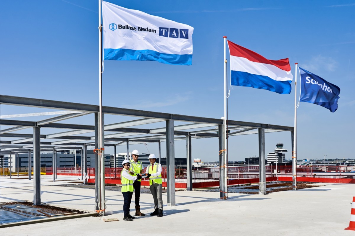 Hoogste punt nieuwe A Pier Schiphol bereikt