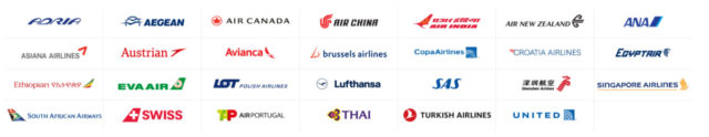 De 27 leden van Star Alliance (Bron: Star Alliance)