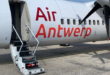 Fokker 50 van Air Antwerp (Bron: Air Antwerp)