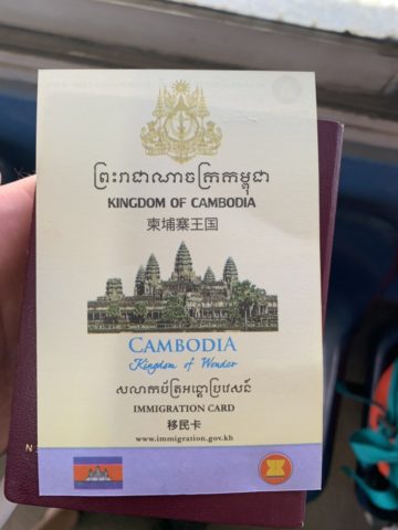 Bestemmingstips: Met de trein van Bangkok richting Cambodja en lopend over de grens