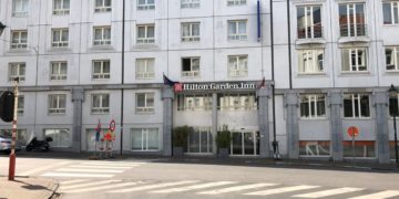 hilton, garden inn, Brussels city, review