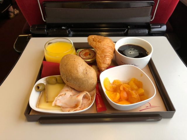 ontbijt, thalys, comfort 1