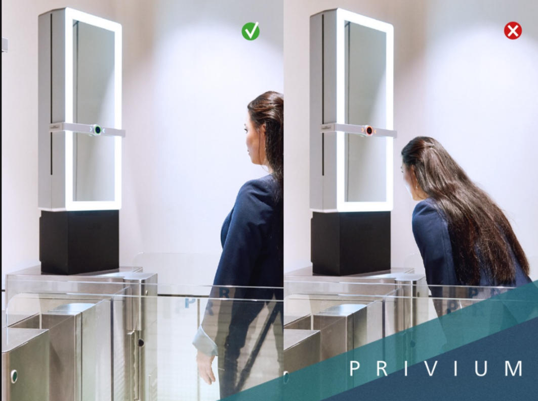 Privium Poorten op Amsterdam Airport ©Privium