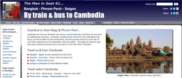 Bestemmingstips: Met de trein van Bangkok richting Cambodja en lopend over de grens