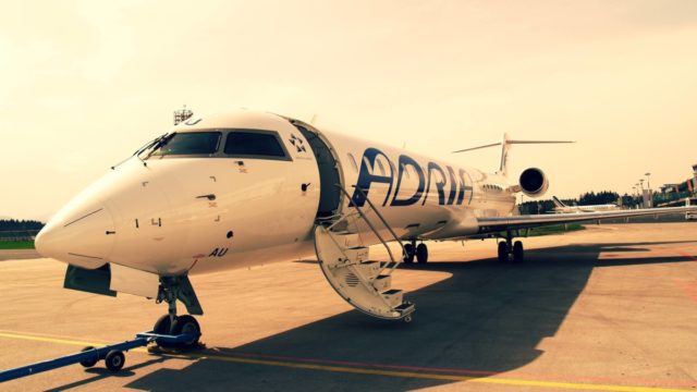 Adria Airways staakt voorlopig vluchten