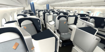 Nieuwe business class A350 Air France