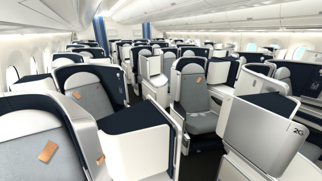 Nieuwe business class A350 Air France