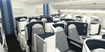 Nieuwe business class A350 Air France