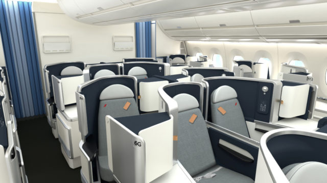 Nieuwe business class A350 Air France