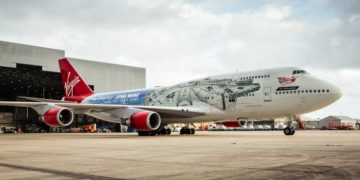 Boeng 747-400 van Virgin Atlantic op Londen Gatwick (Bron: Virgin Atlantic)