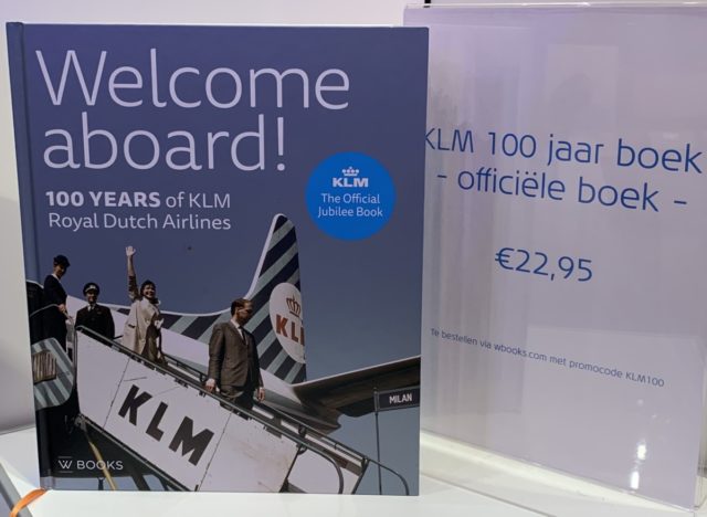 Boek 'Een eeuw KLM' met korting verkrijgbaar.