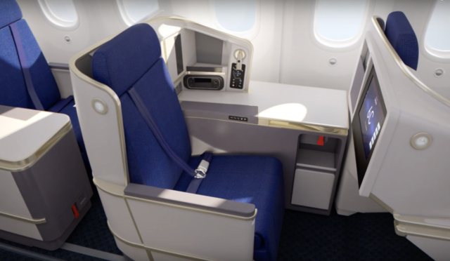 China Southern Boing 787-9 Dreamliner Business Class