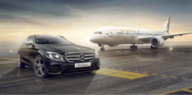 etihad guest, chauffeur service, etihad