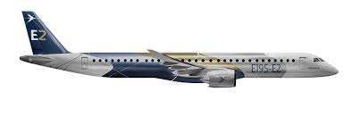 Embraer E195-E2 toestel (Bron: Embraer)