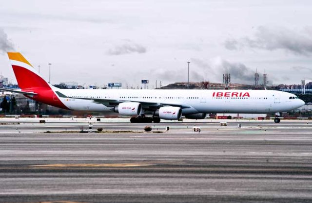 Airbus A340 van Iberia (Bron: Iberia)