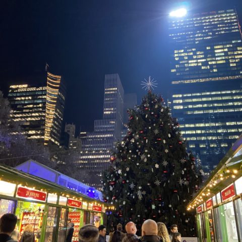 Kerstmarkt Bryant Park