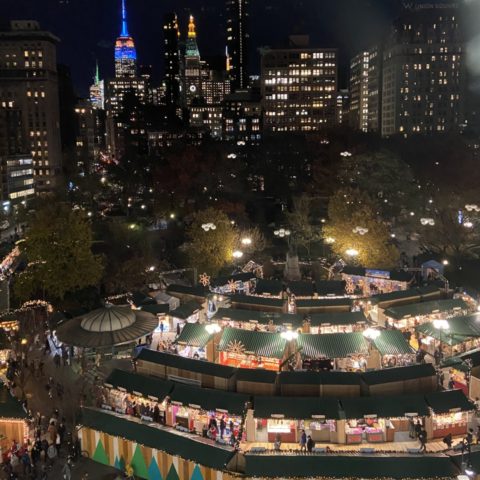 Union Square kerstmarkt