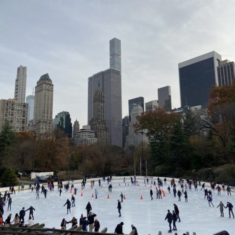 Wollman ijsbaan Central Park